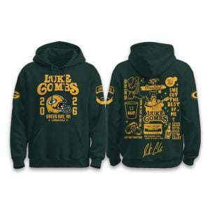 2026 Luke Combs Packers My Kinda Saturday Night Tour Hoodie 1