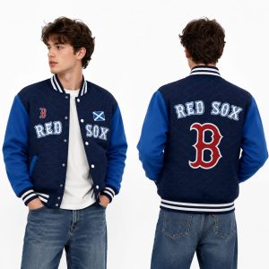 Red Sox Scottish Celebration 2026 Baseball Jacket2