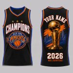 Custom NY Knicks Finals Champions 2026 Jersey