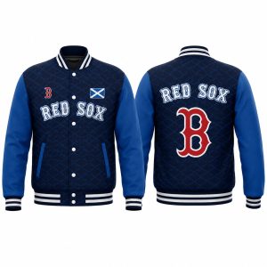 Red Sox Scottish Celebration 2026 Baseball Jacket