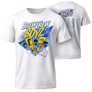 2026 Brewers Boy Band Night T shirt Giveaway
