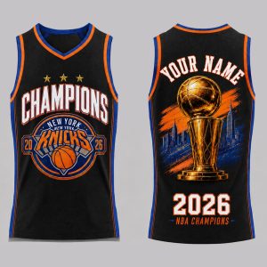 Custom NY Knicks Finals Champions 2026 Jersey (1)