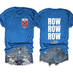 Norwegian Vikings Row Norway 2026 World Cup Tee2