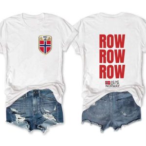 Norwegian Vikings Row Norway 2026 World Cup Tee