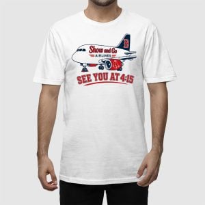 Red Sox Show And Go Airlines Shirt 2