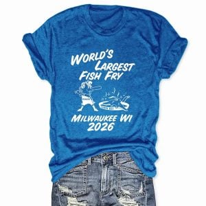 World's Largest Fish Fry Milwaukee 2026 Shirt 3