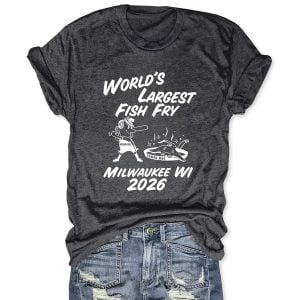 World's Largest Fish Fry Milwaukee 2026 Shirt 4