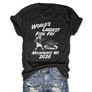 World's Largest Fish Fry Milwaukee 2026 Shirt 2